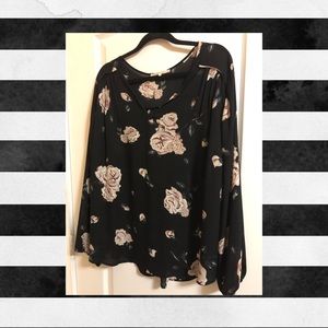 Violet + Claire Floral Top